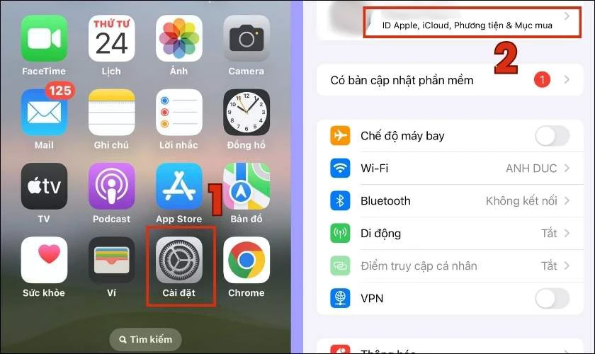 Cách xóa iCloud trên điện thoại cũ khi quên mật khẩu