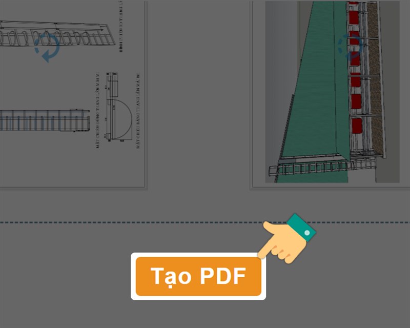 Bạn hãy nhấn Tạo PDF