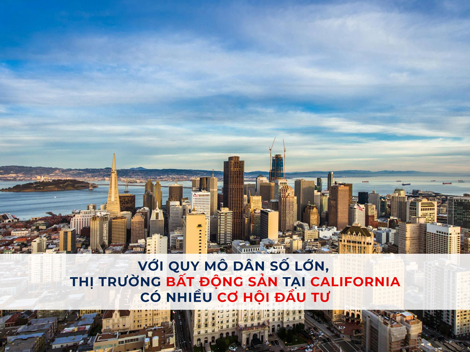 Thị trường bất động sản tại California có nhiều cơ hội đầu tư