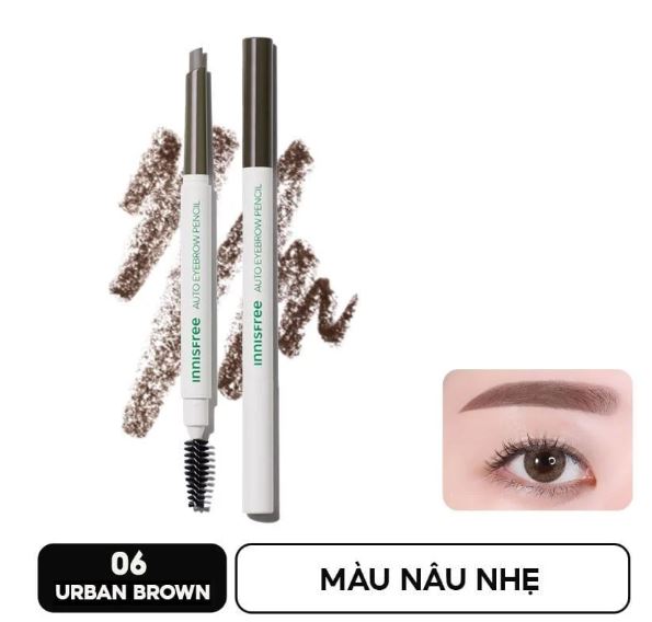 Chì Kẻ Mày Innisfree Auto Eyebrow Pencil