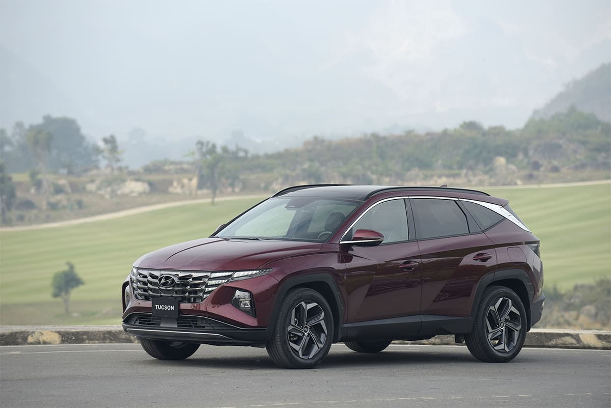 Ngoại thất Hyundai Tucson 2022