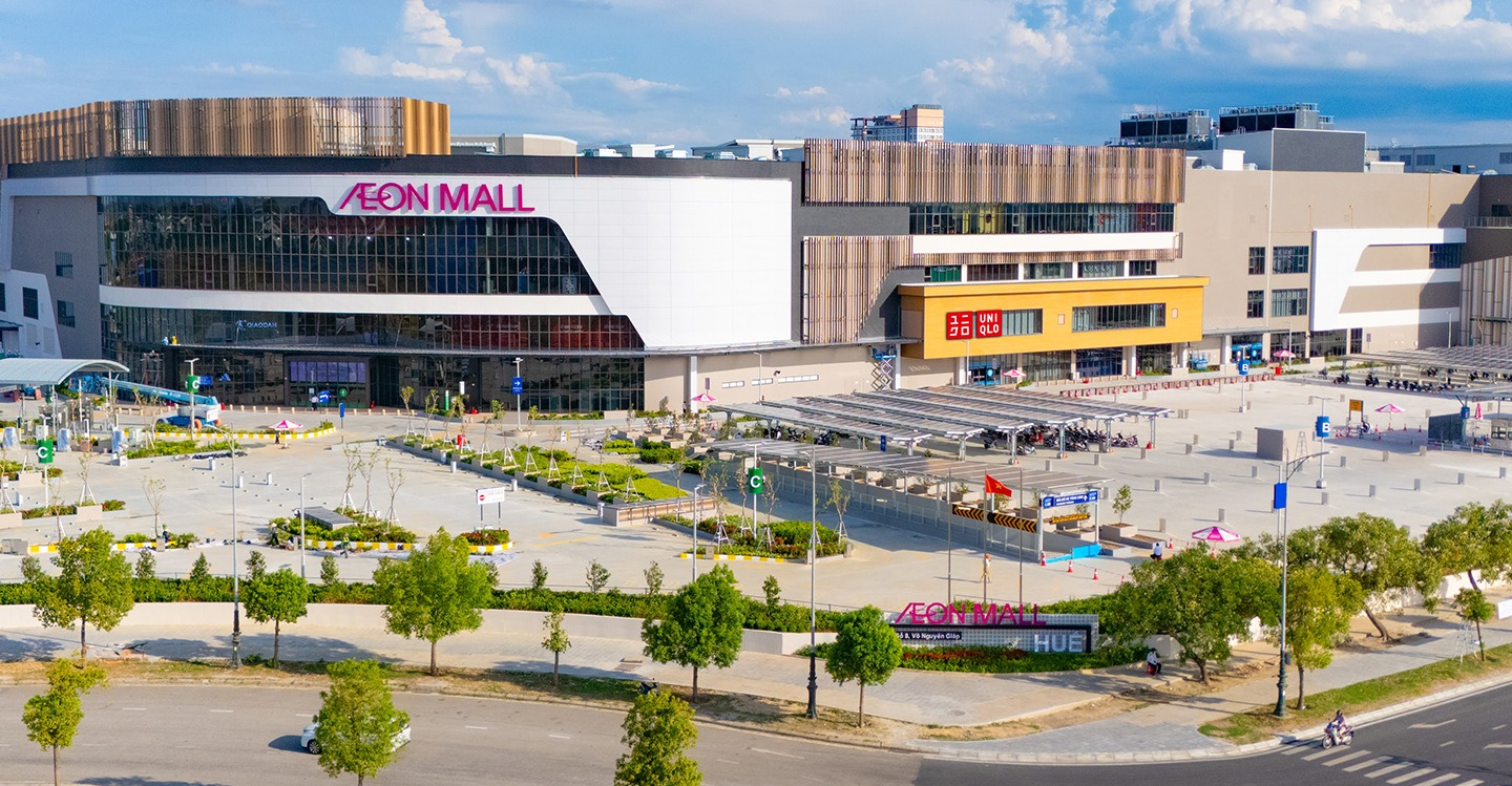 AEON MALL Huế trung tâm thương mại lớn nhất miền Trung