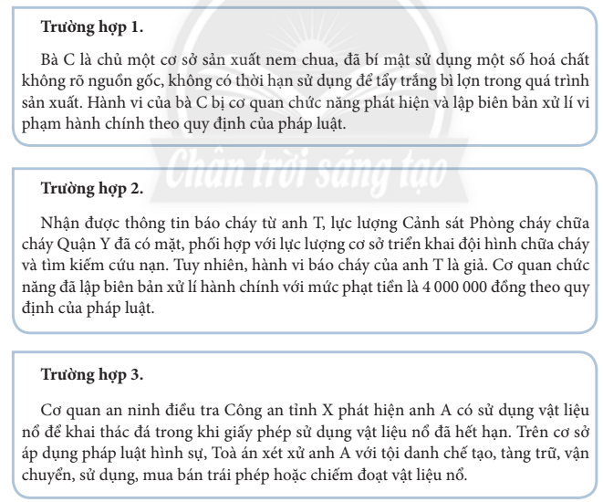 Em có nhận xét như thế nào đối với ý kiến của các bạn trong trường hợp trên?