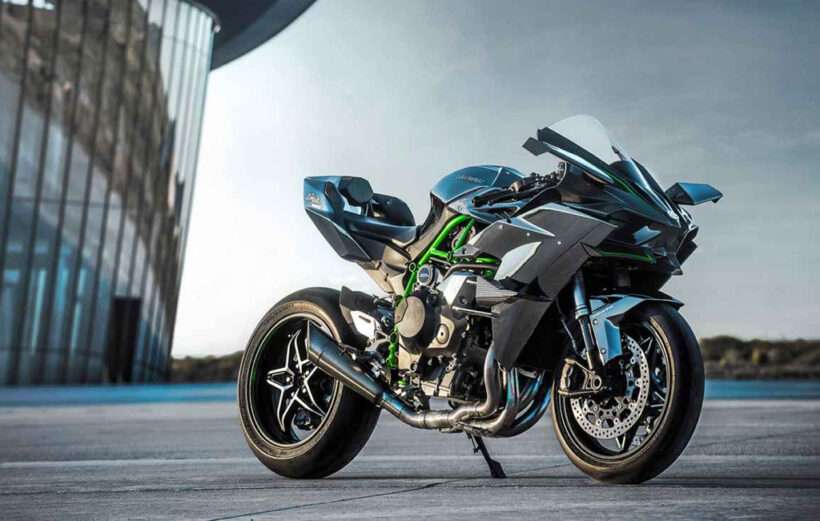 Hình ảnh Kawasaki Ninja H2R độ thịnh hành