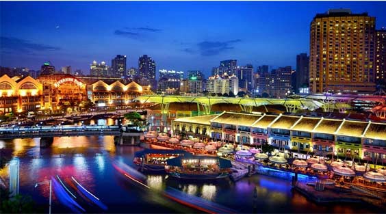 đặt phòng singapore giá rẻ khu clarke quay