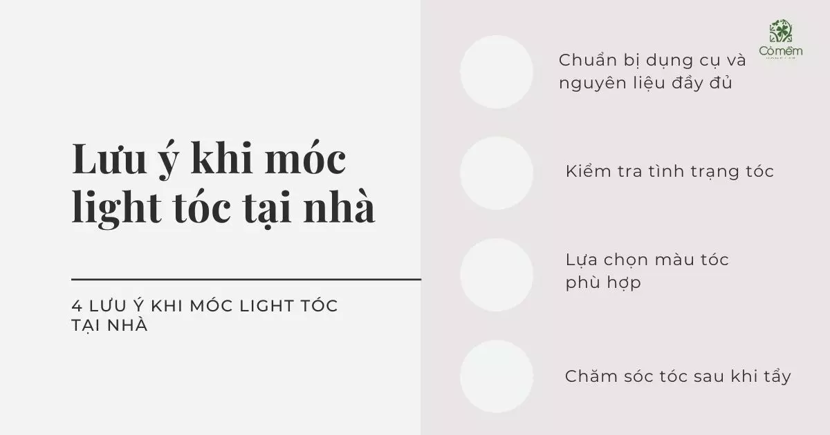 móc light tóc ngắn