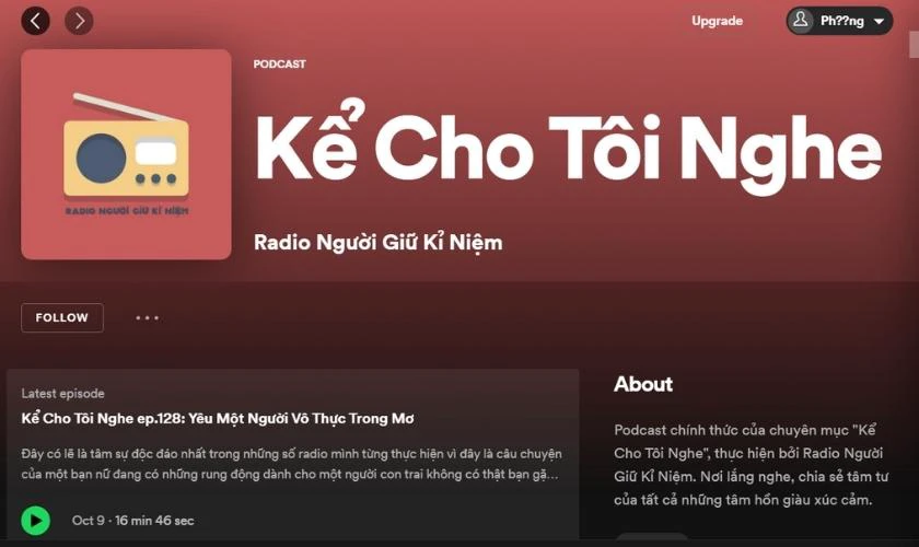 Radio giữ người kỉ niệm