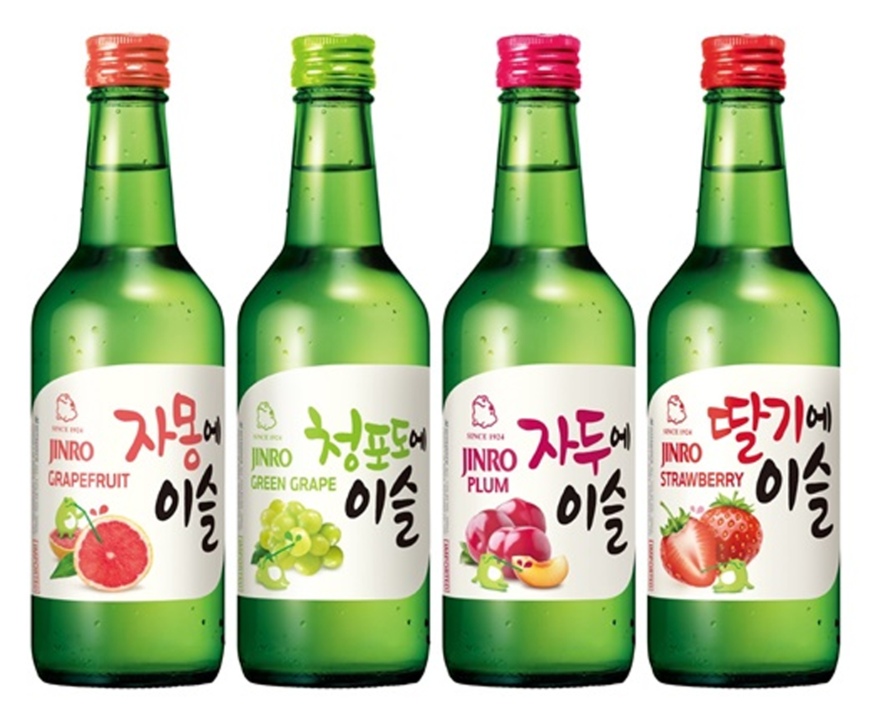 Rượu soju vị hoa quả Tổng hợp 16 loại soju Hàn Quốc đáng thử