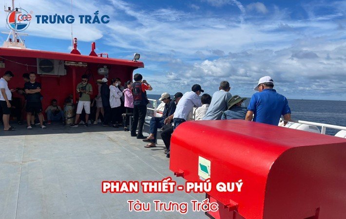 Vé VIP 2 chiều Phan Thiết <-> Phú Quý - tàu Trưng Trắc