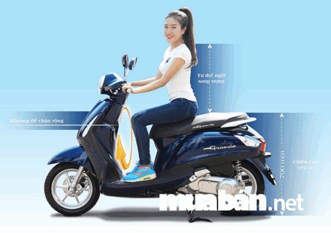 Yamaha Grande thu hút người mua nhờ phong cách thời trang và hiện đại, dễ dàng trở thành lựa chọn yêu thích của nhiều người.