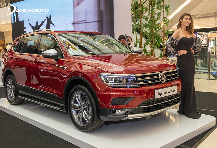 Volkswagen Tiguan Allspace thuộc phân khúc 7 chỗ cỡ trung tiệm cận hạng sang