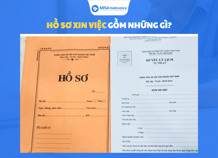 hồ sơ xin việc bao gồm những gì