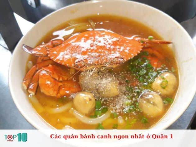 Danh sách các quán bánh canh ngon ở Quận 1