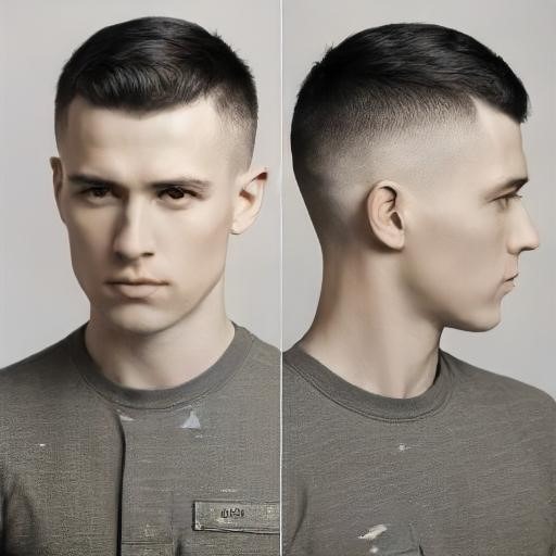 long buzz cut