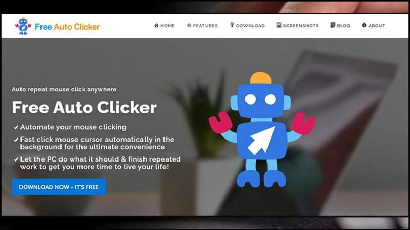Phần mềm Free Auto Clicker
