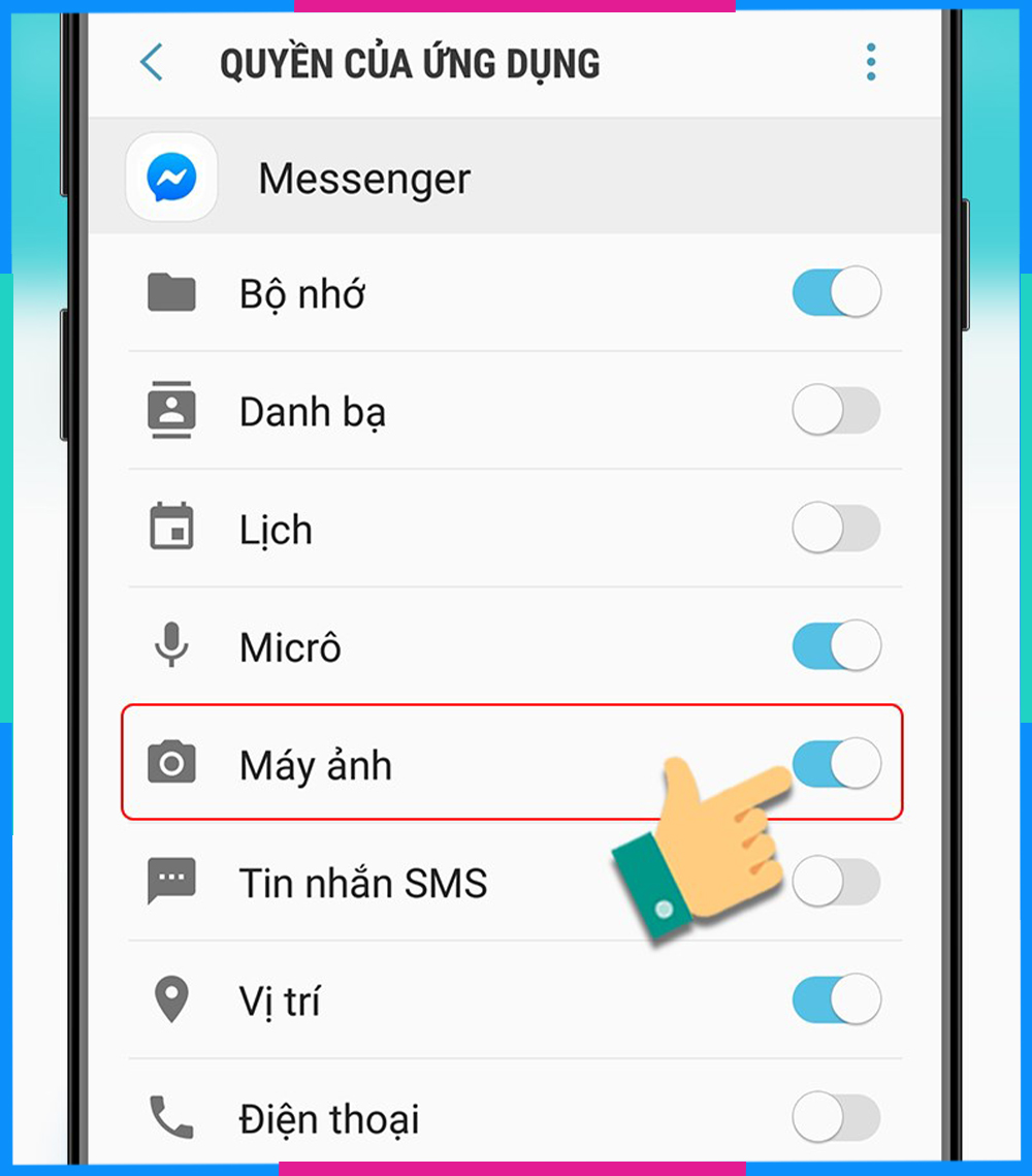 Cách cho phép Messenger truy cập camera trên iPhone và Android đơn giản