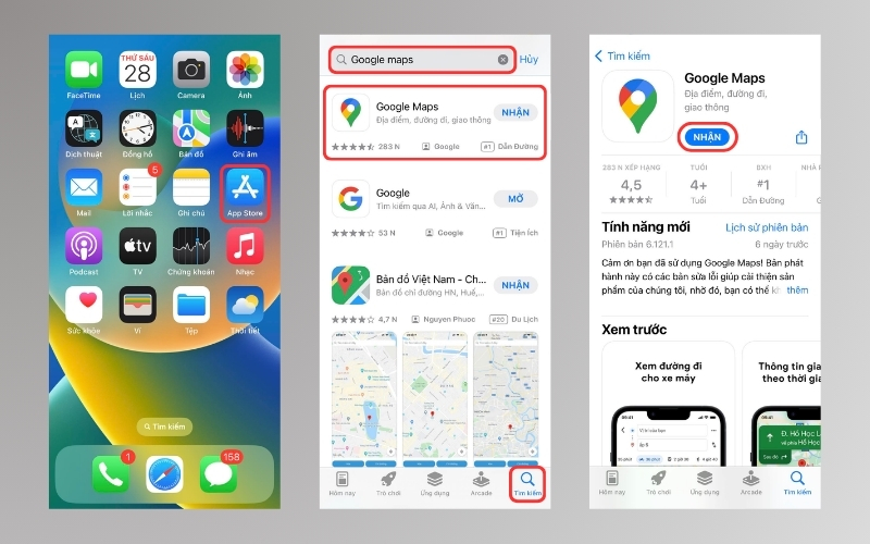 Cach-tai-ung-dung-Google-Maps-tu-App-Store