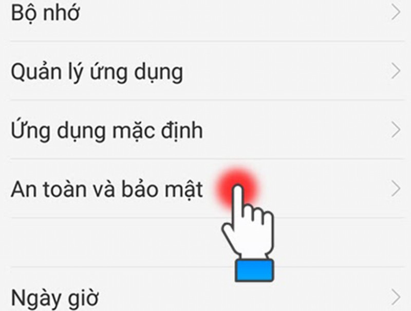 cài định vị giữa 2 điện thoại Android 1