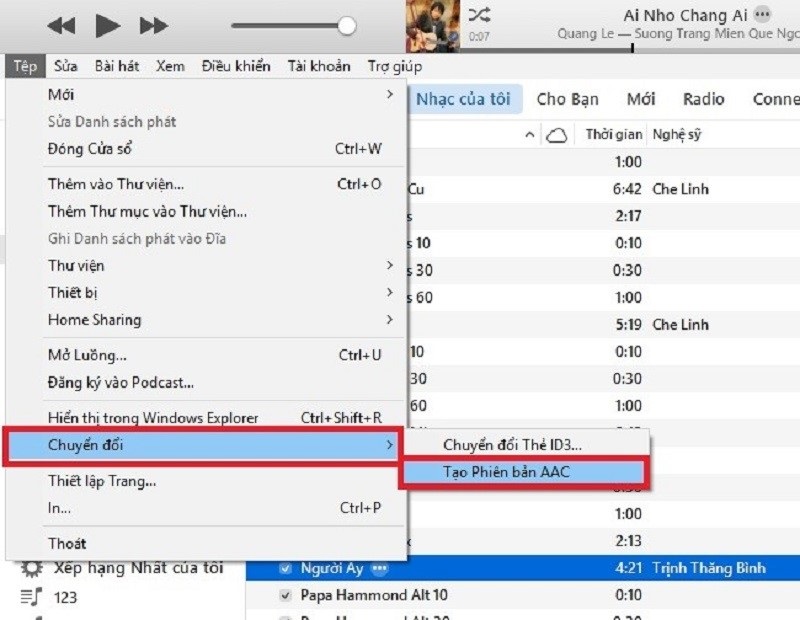 Cách cài nhạc chuông cho iPhone bằng Document và iTunes miễn phí