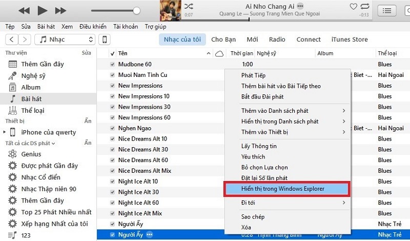 Cách cài nhạc chuông cho iPhone bằng Document và iTunes miễn phí