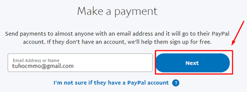 Hướng dẫn cách chuyển tiền PayPal cho người khác 2