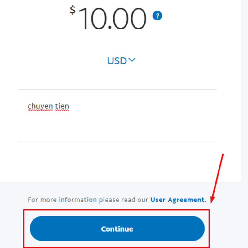 Hướng dẫn cách chuyển tiền PayPal cho người khác 3