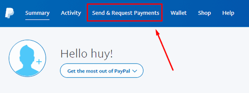 Hướng dẫn cách chuyển tiền PayPal cho người khác