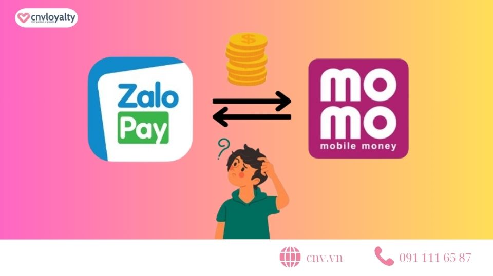 Có cách chuyển tiền giữa ví MoMo và ZaloPay hay không