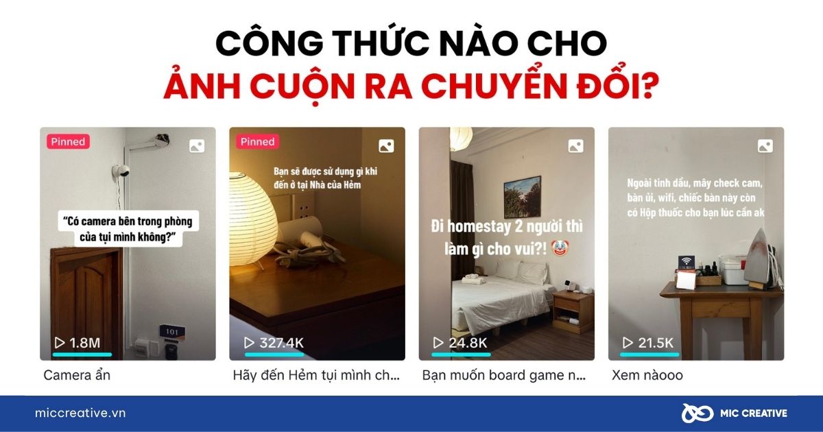 Công thức nào cho ảnh cuộn ra chuyển đổi