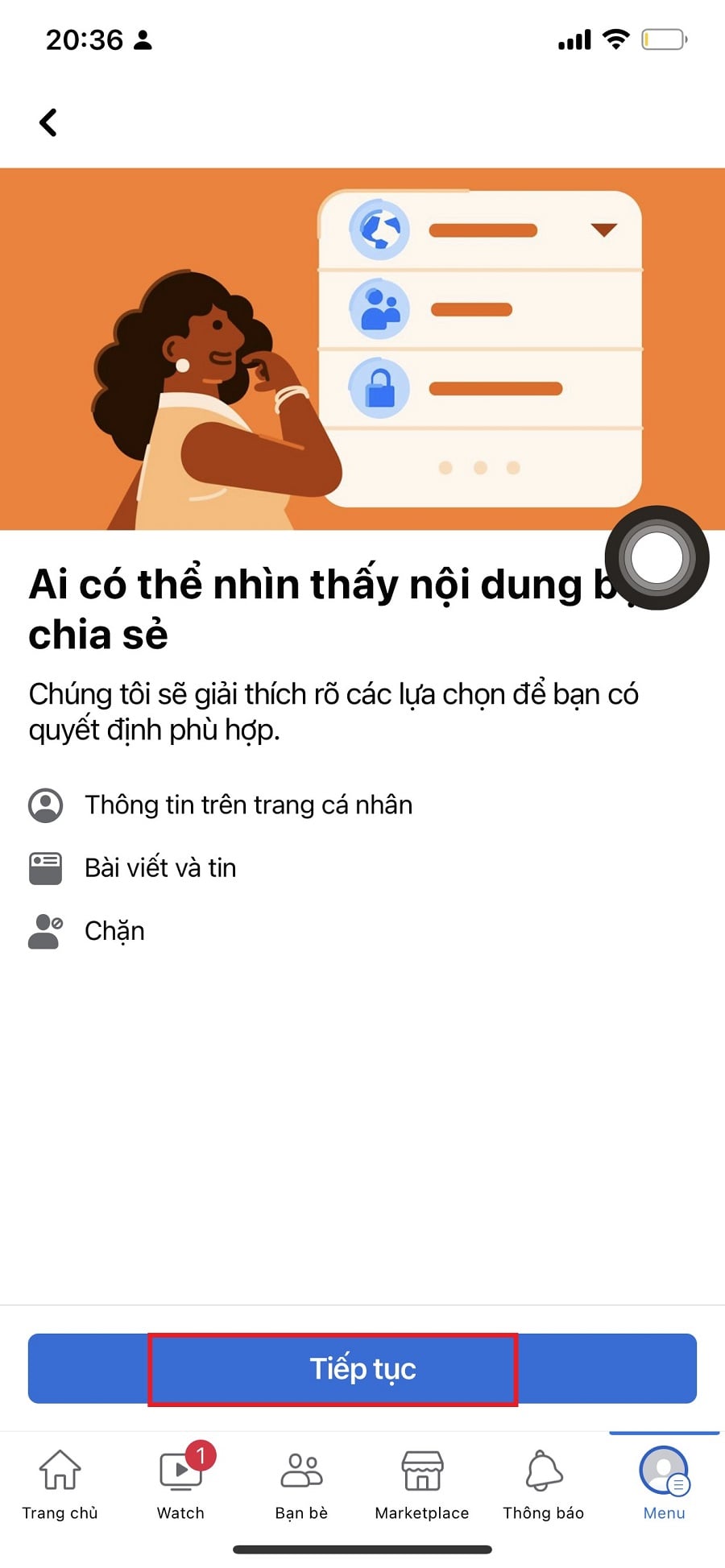 cách để tài khoản facebook ở chế độ riêng tư