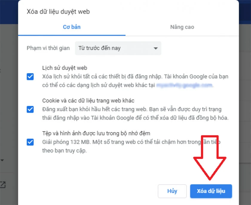 Facebook không hiển thị đầy đủ trên PC