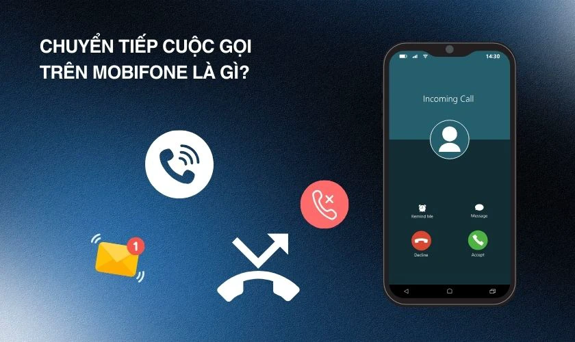 Chuyển tiếp cuộc gọi là tính năng tiện ích của nhà mạng MobiFone