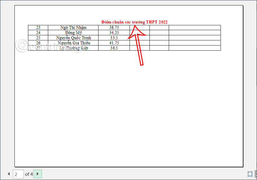 Lặp lại cột trong Excel