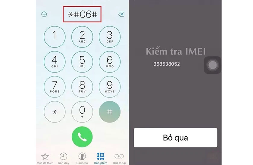 Cách kiểm tra iPhone lock dãy số iMei