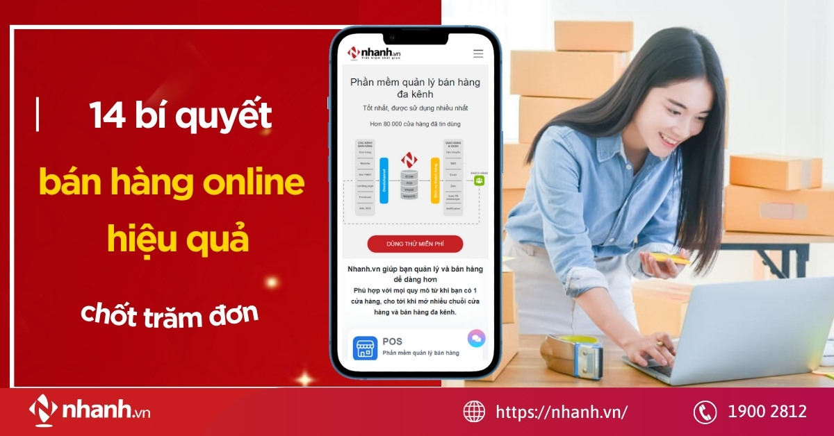 bí quyết bán hàng online hiệu quả