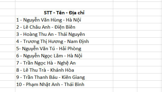 Hướng dẫn 2 cách tách cột trong Excel cực dễ