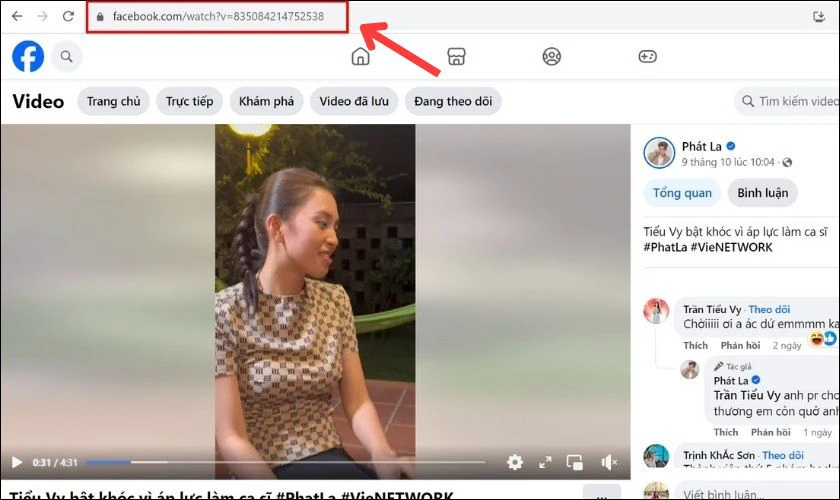 Tải video Live trên Facebook bằng web SmallSEOTools