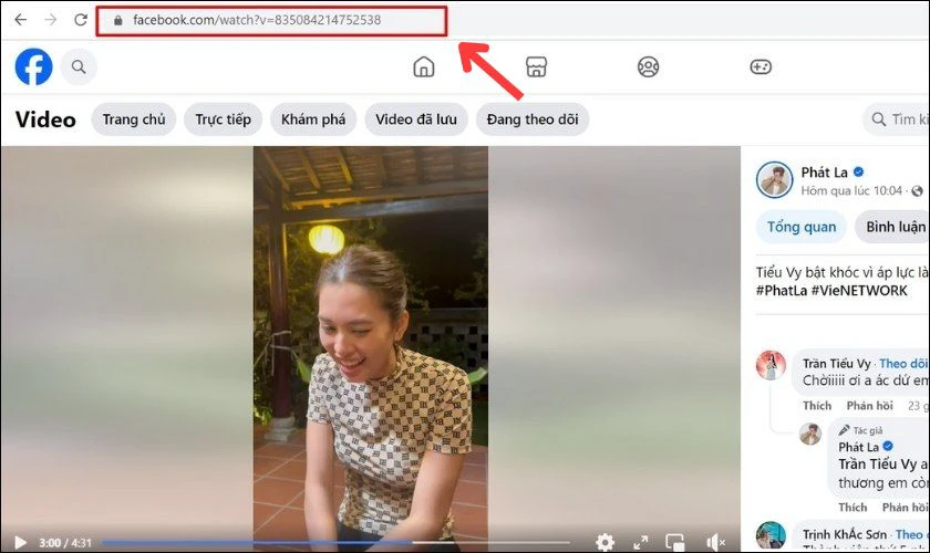 Tải video Livestream Facebook bằng web BraveDown