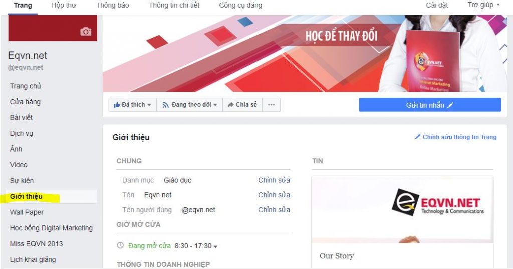 Hướng dẫn tạo Fanpage trên Facebook cho doanh nghiệp