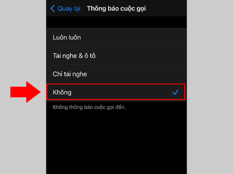 Cách tắt giọng nói khi có cuộc gọi đến trên iPhone