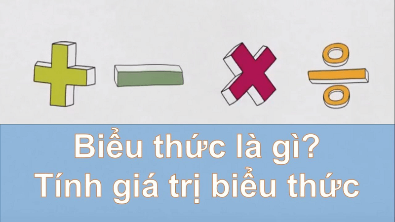 Hướng dẫn cách tính giá trị biểu thức. (Ảnh: Sưu tầm Internet)