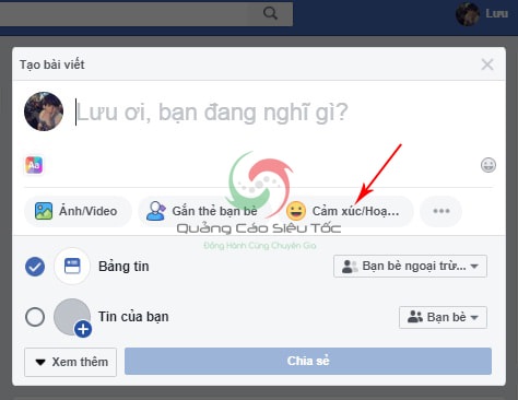 cách viết stt có icon