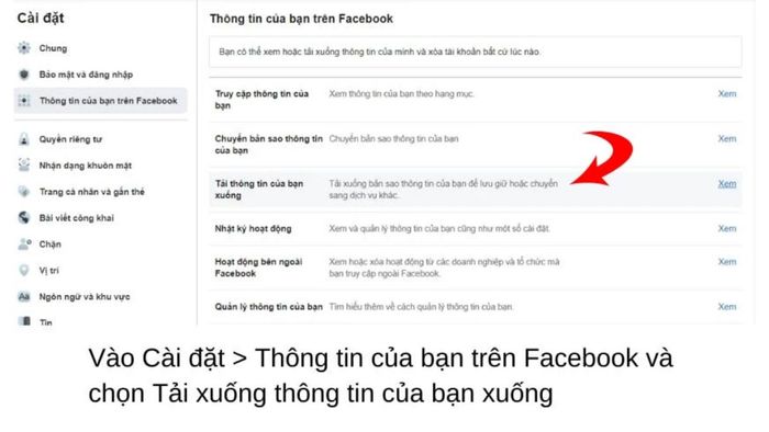 Hướng dẫn khôi phục các story đã xóa trên Facebook từ máy tính - Bước 1