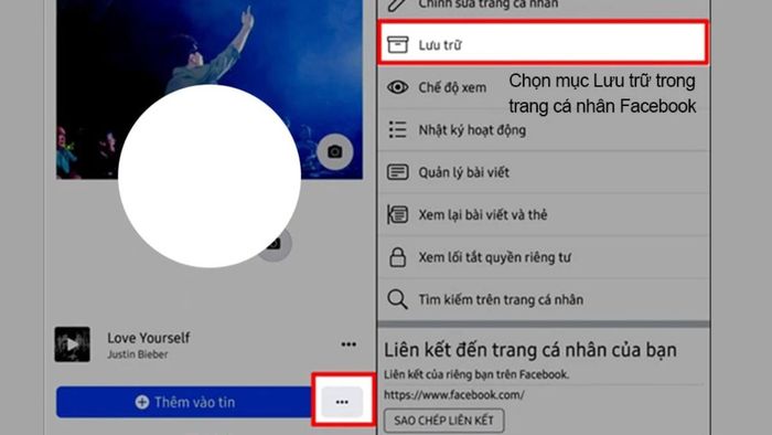 Hướng dẫn khôi phục các story đã xóa trên Facebook từ điện thoại - Bước 1