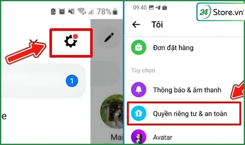 cách tắt mã hóa đầu cuối trên messenger