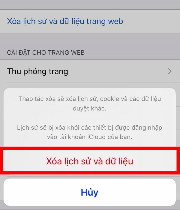 Cách xóa lịch sử tìm kiếm trên Google