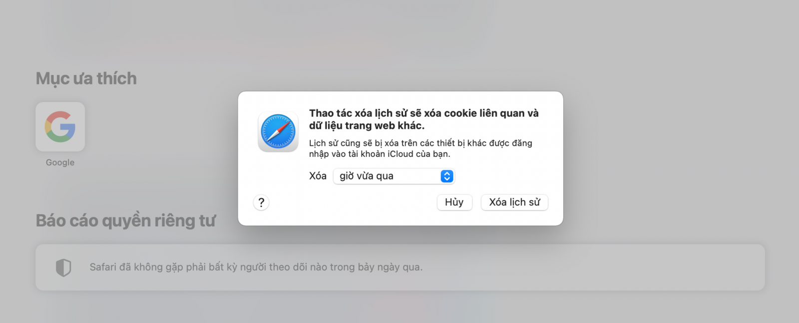 Cách xóa lịch sử tìm kiếm trên Google