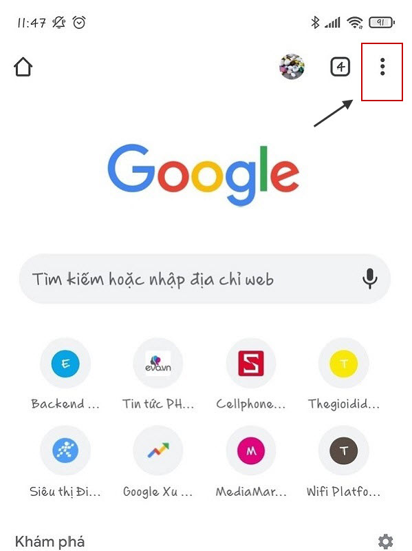 Cách xóa lịch sử tìm kiếm trên Google