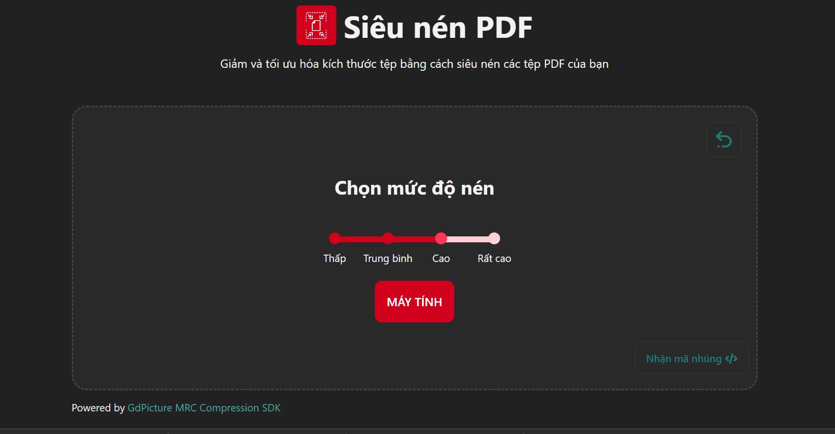 nén file pdf