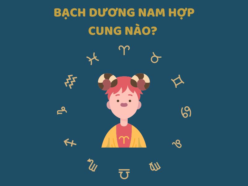 Bạch Dương nam hợp cung nào? (Nguồn: Shopee Blog)